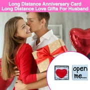 Clearance!npkgvia Party Supplies,Farmhouse Decor,Home And Kitchen,Trayknick Love Gifts for Love Cards Funny Paper Card for Him Her Red Love Heart Card For